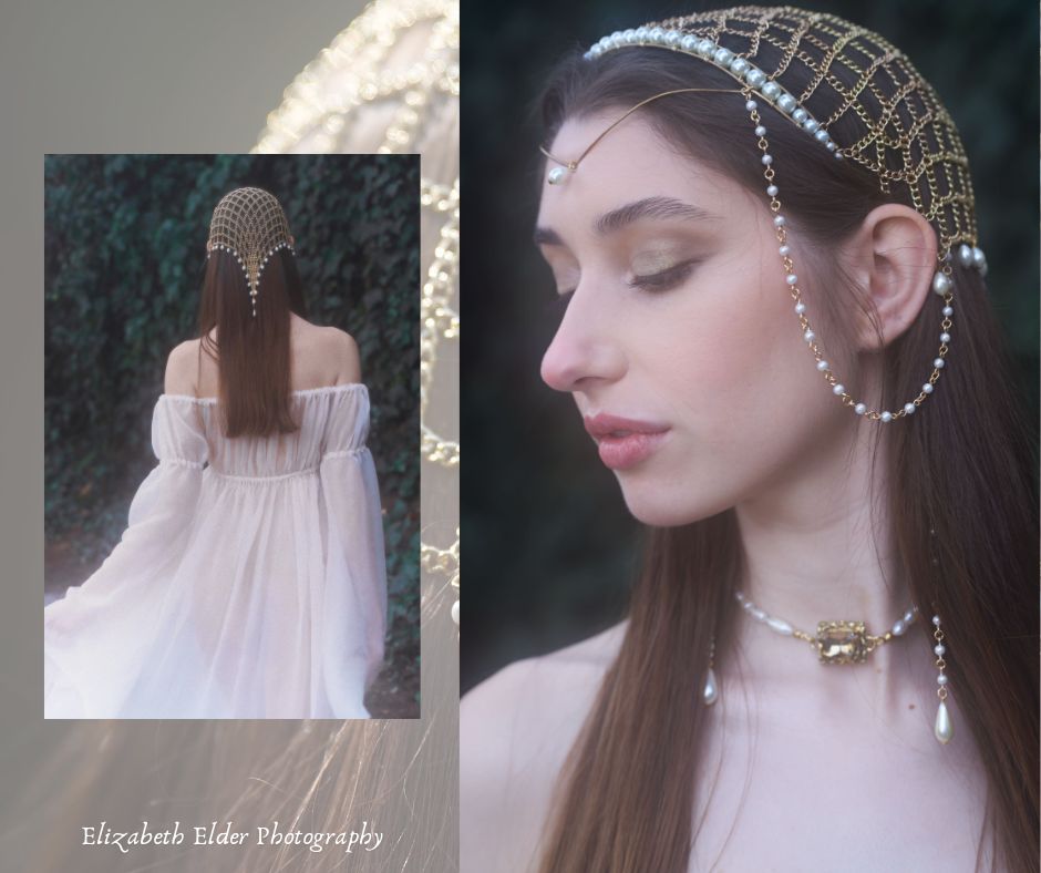Amored Princess Chain Veil