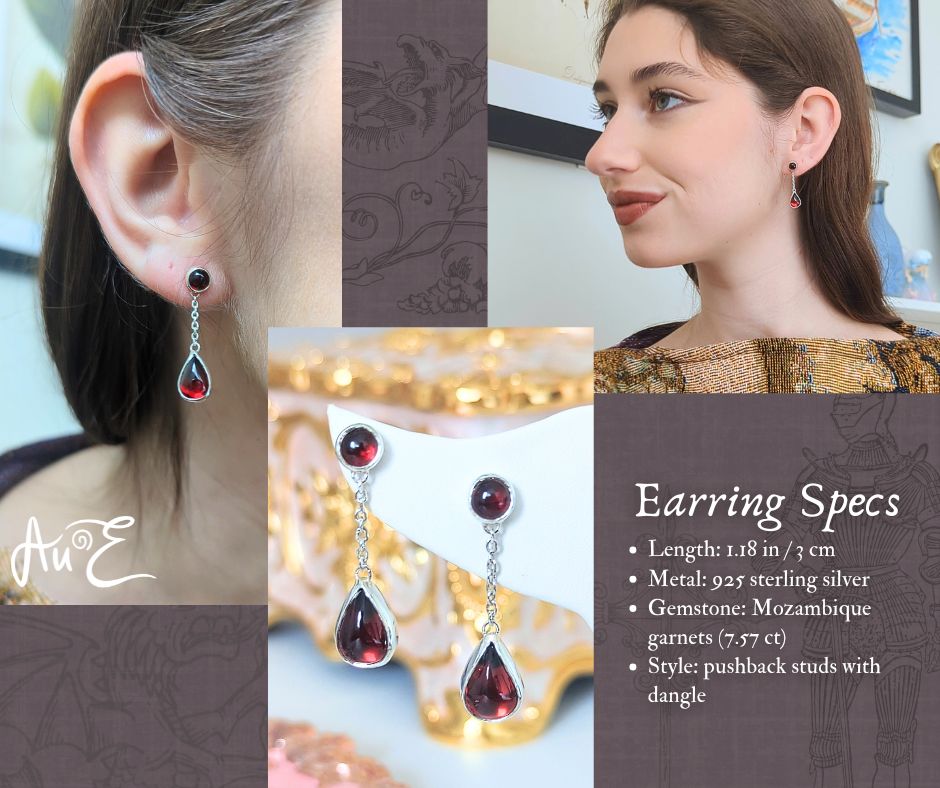 Royal Blood Earrings