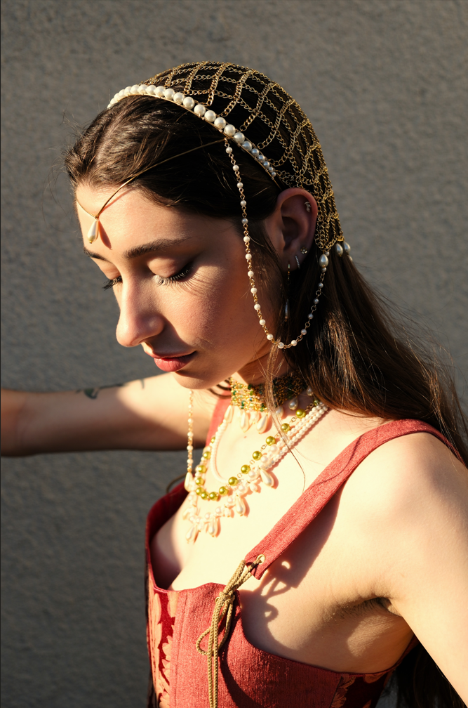 Amored Princess Chain Veil