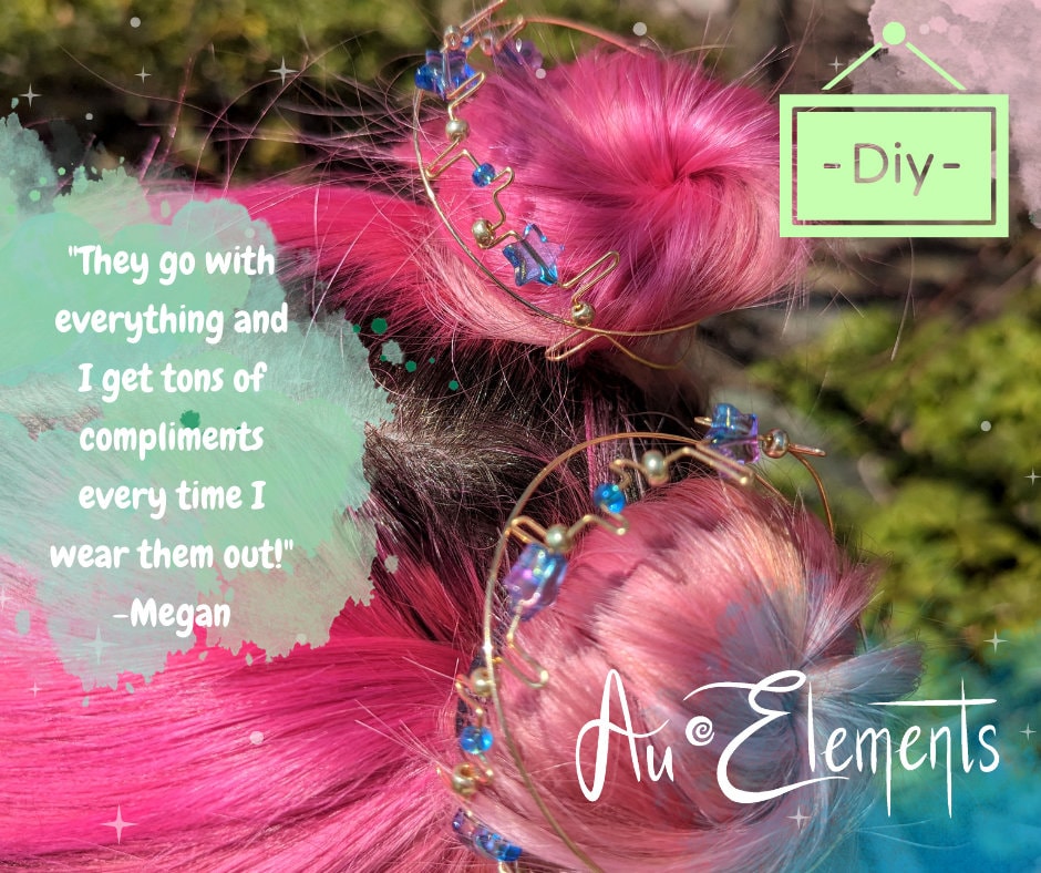 Create your Own Space Bun Halos Digital Guide