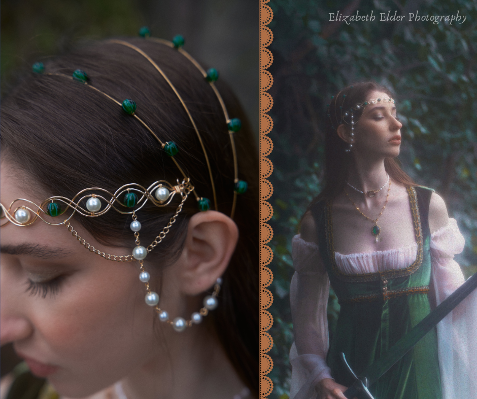 Pearl and Pine Crown