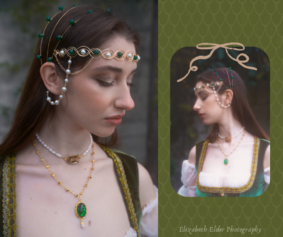 Pearl and Pine Crown