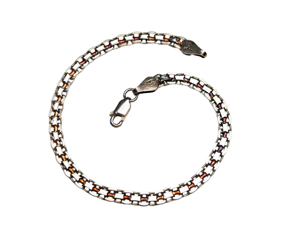 Silver Riccio Chain Bracelet