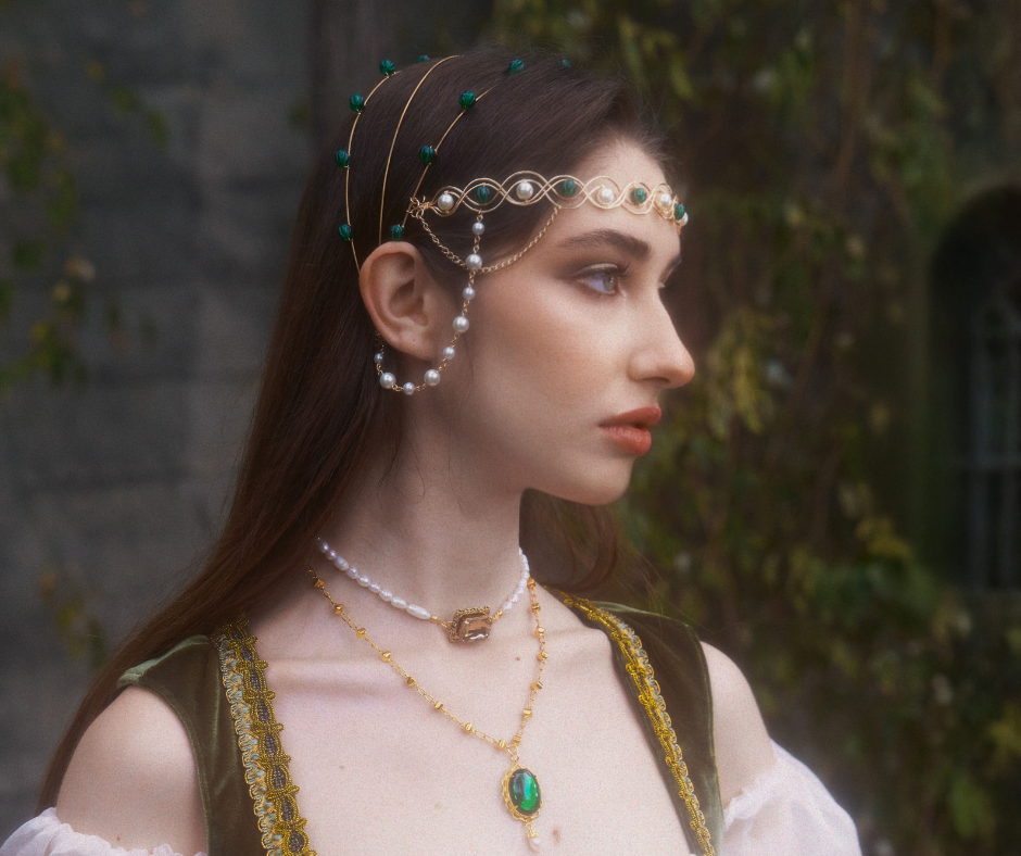 Pearl and Pine Crown