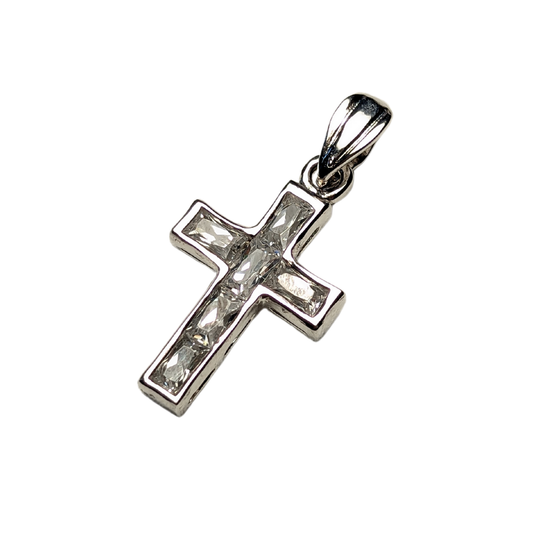 Vintage Silver Cross Pendant