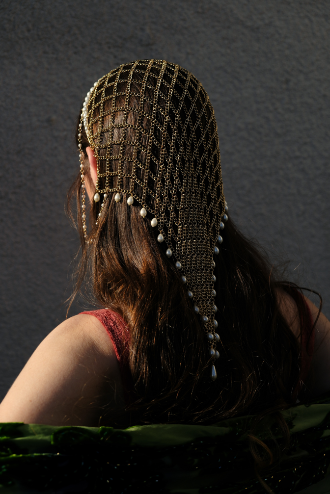 Amored Princess Chain Veil