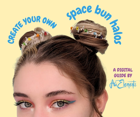 Create your Own Space Bun Halos Digital Guide