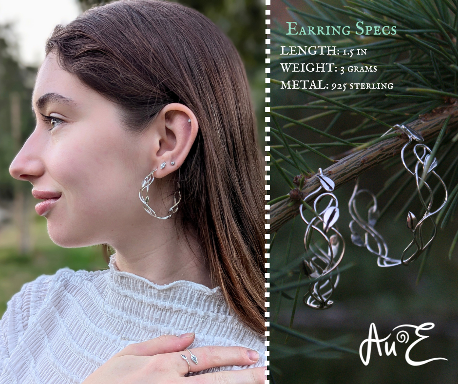 Vines in the Round Earrings